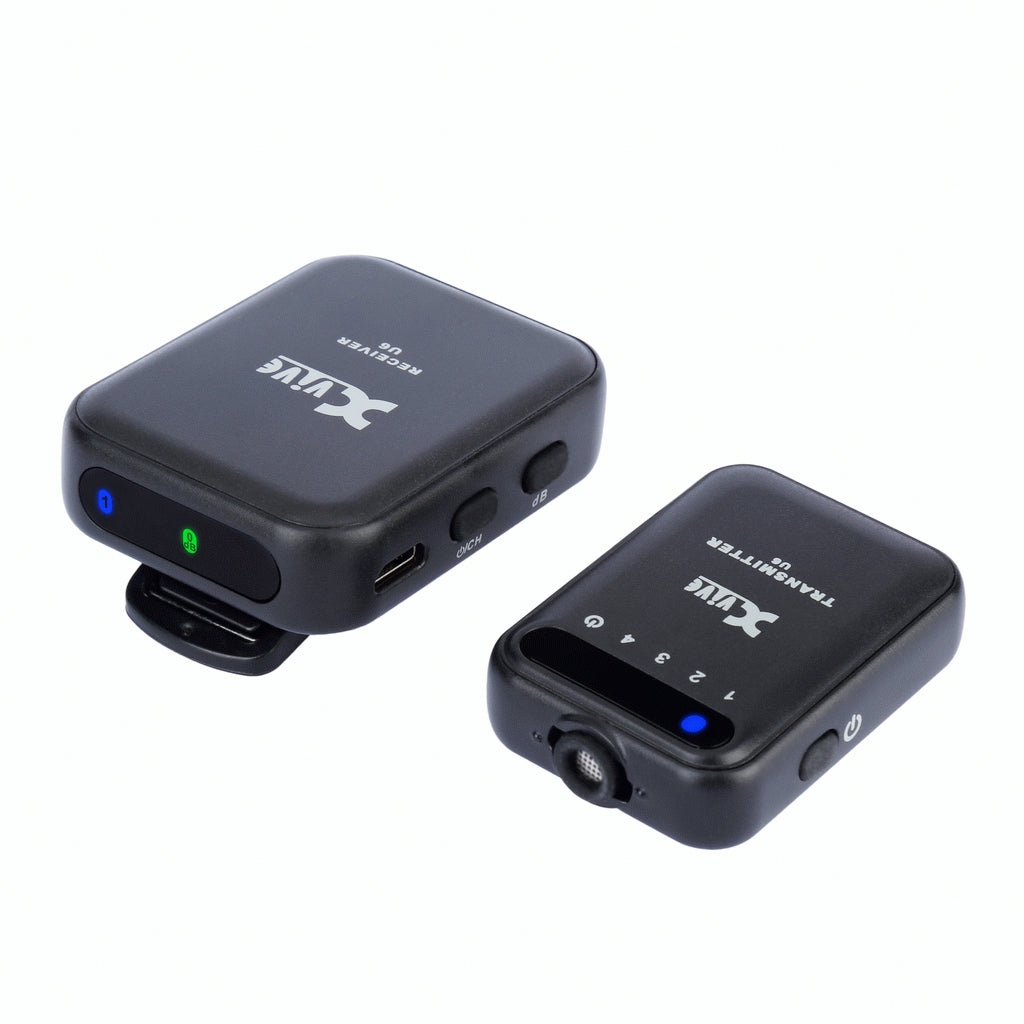 XVive - U6 - Compact Wireless Mic System-1 Trans 1 Rec
