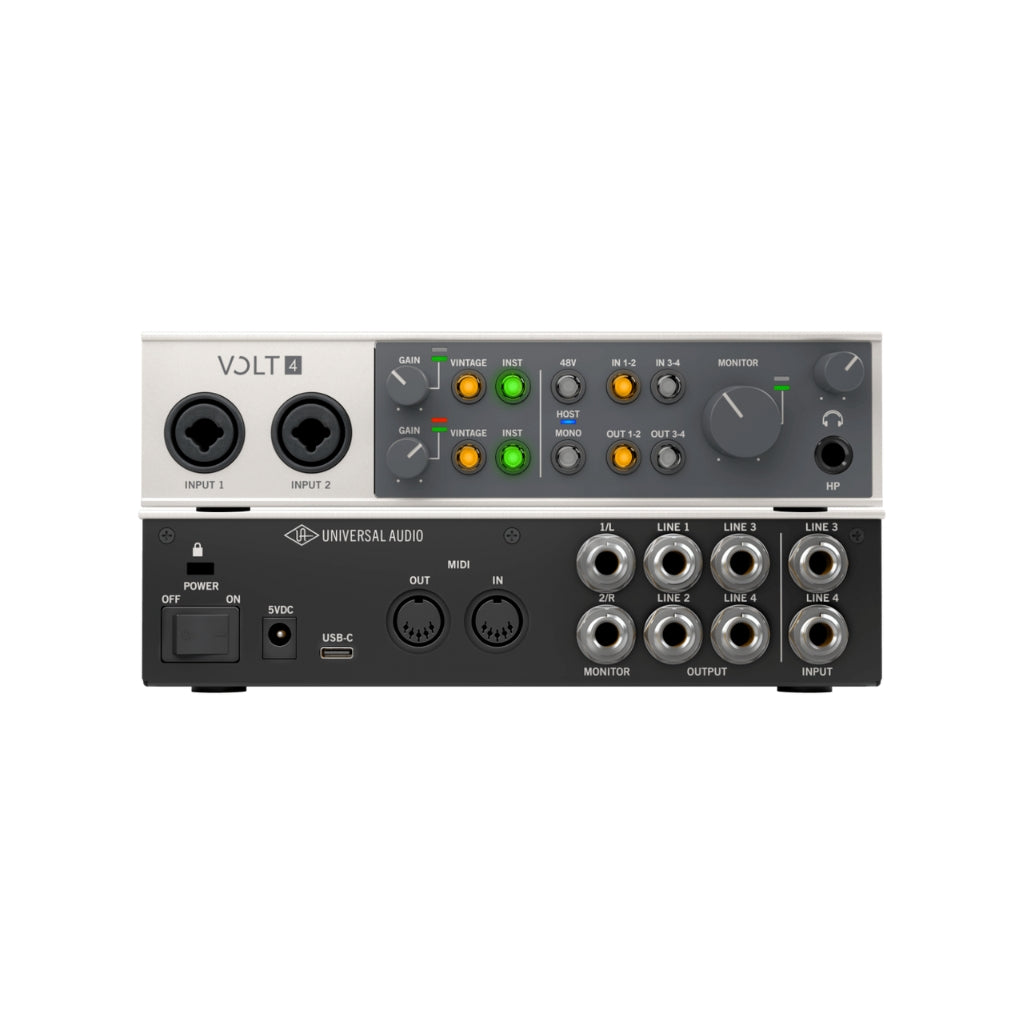 Universal Audio Volt 4 4-in/4-out USB-C Audio Interface