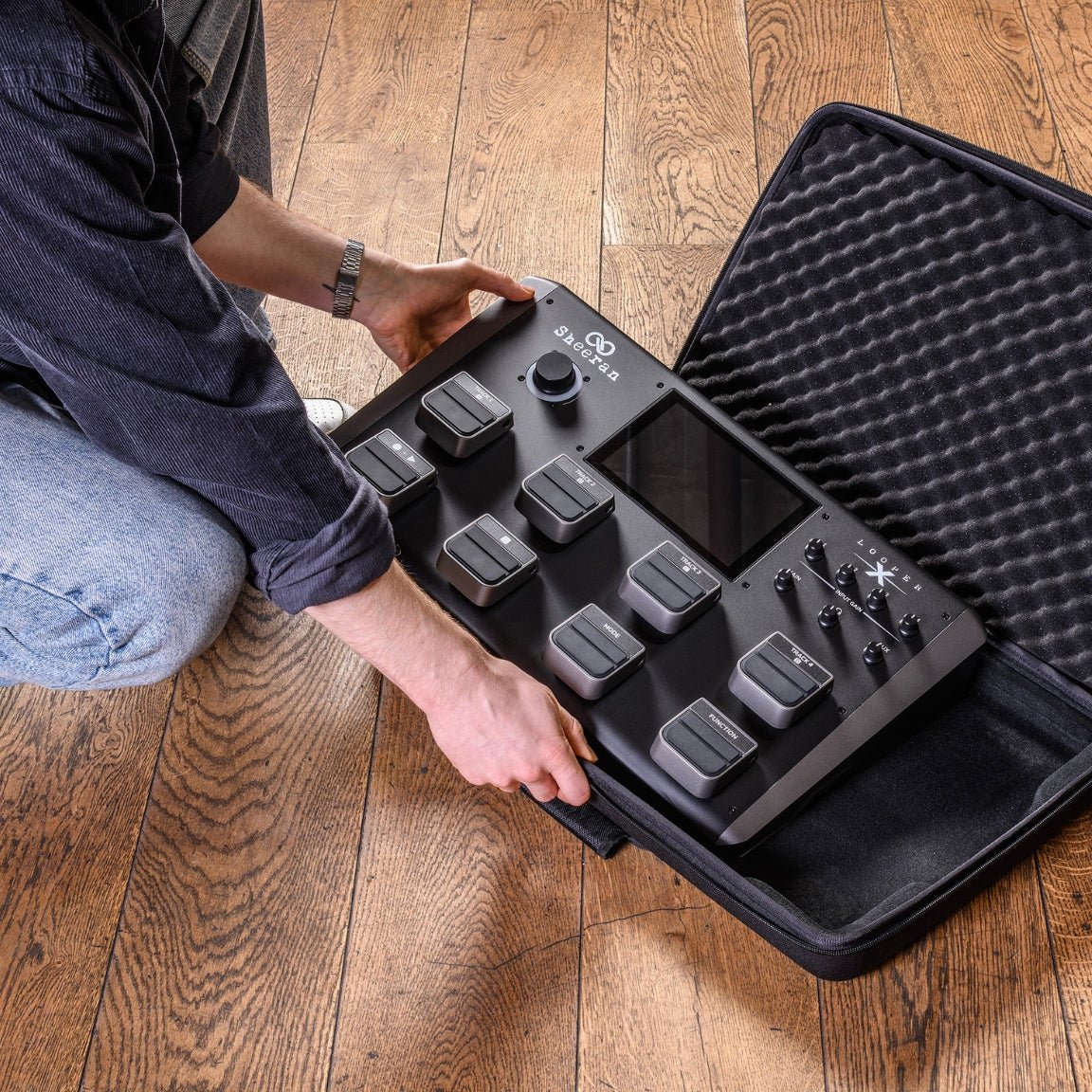 UDG Gear Case for Sheeran Looper X Pedal & Pedalboard Accessories Sky Music
