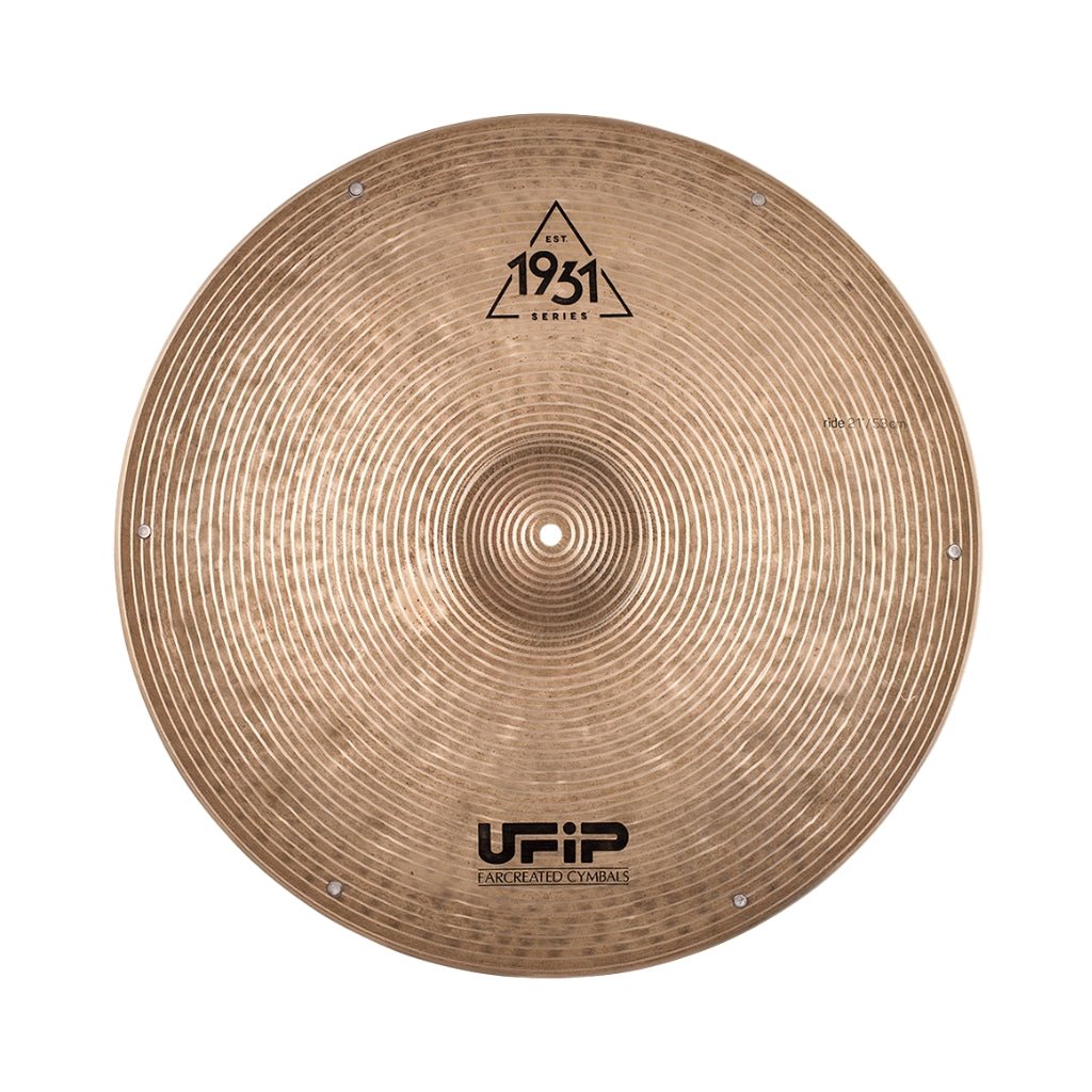 UFIP est.1931 21" Sizzle Ride Cymbals Sky Music