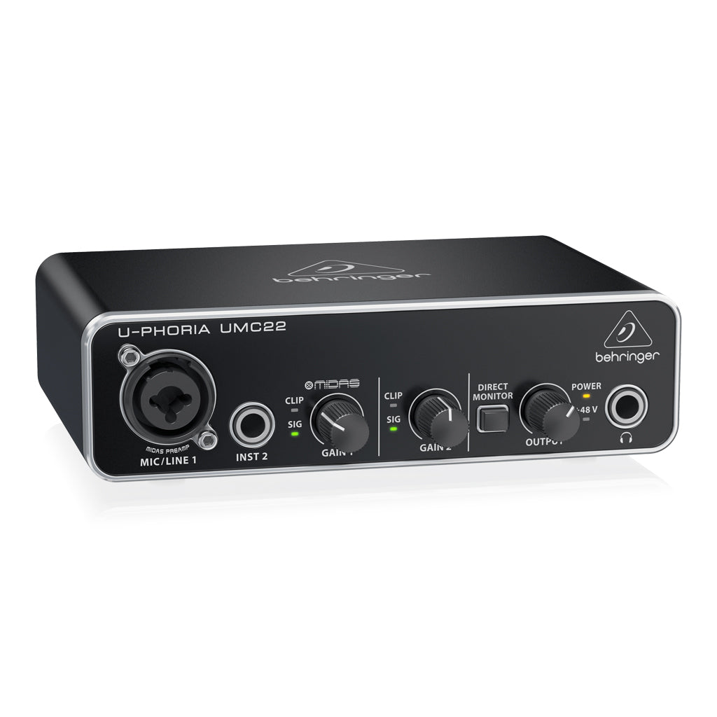 Behringer - U-Phoria UMC22 - Interface
