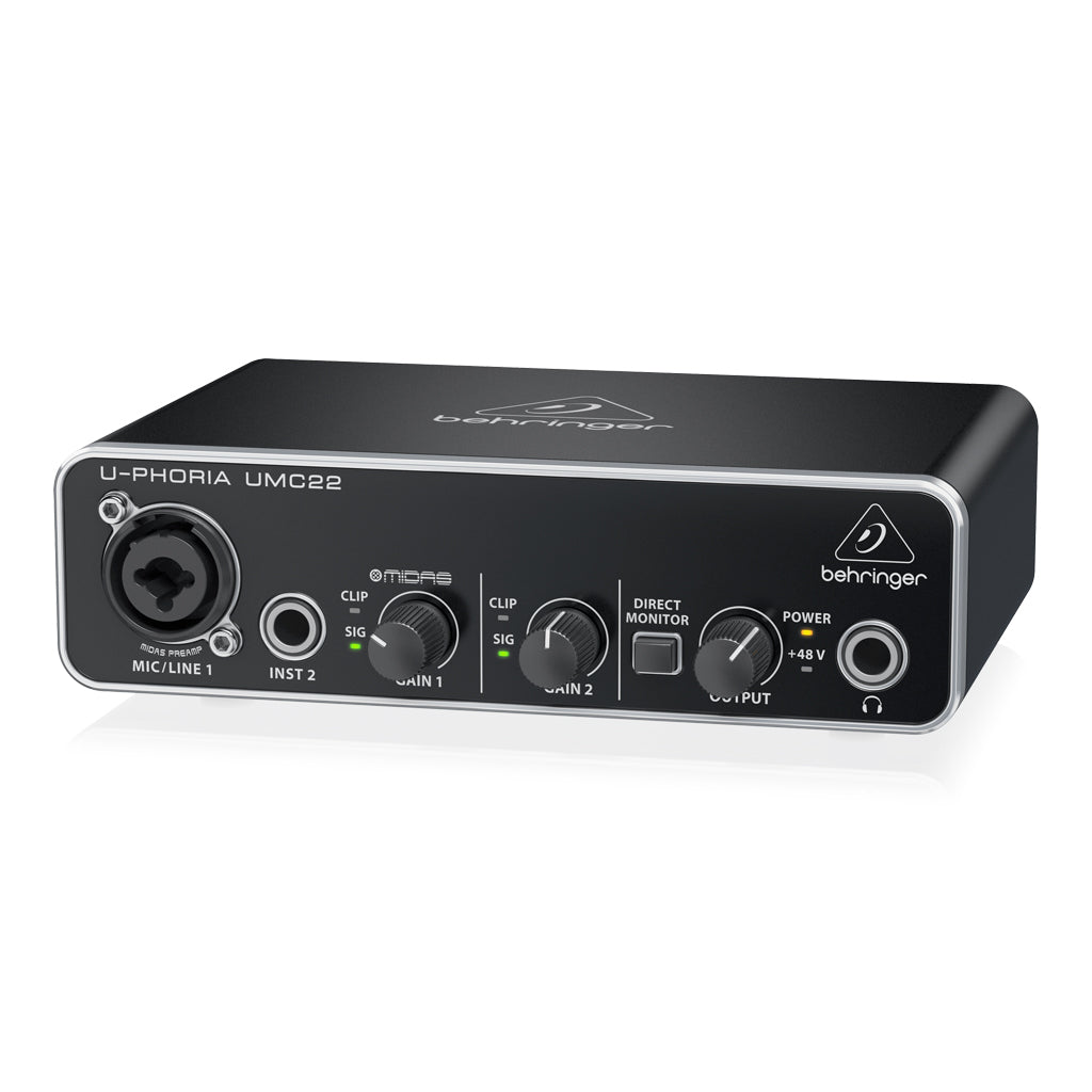 Behringer - U-Phoria UMC22 - Interface