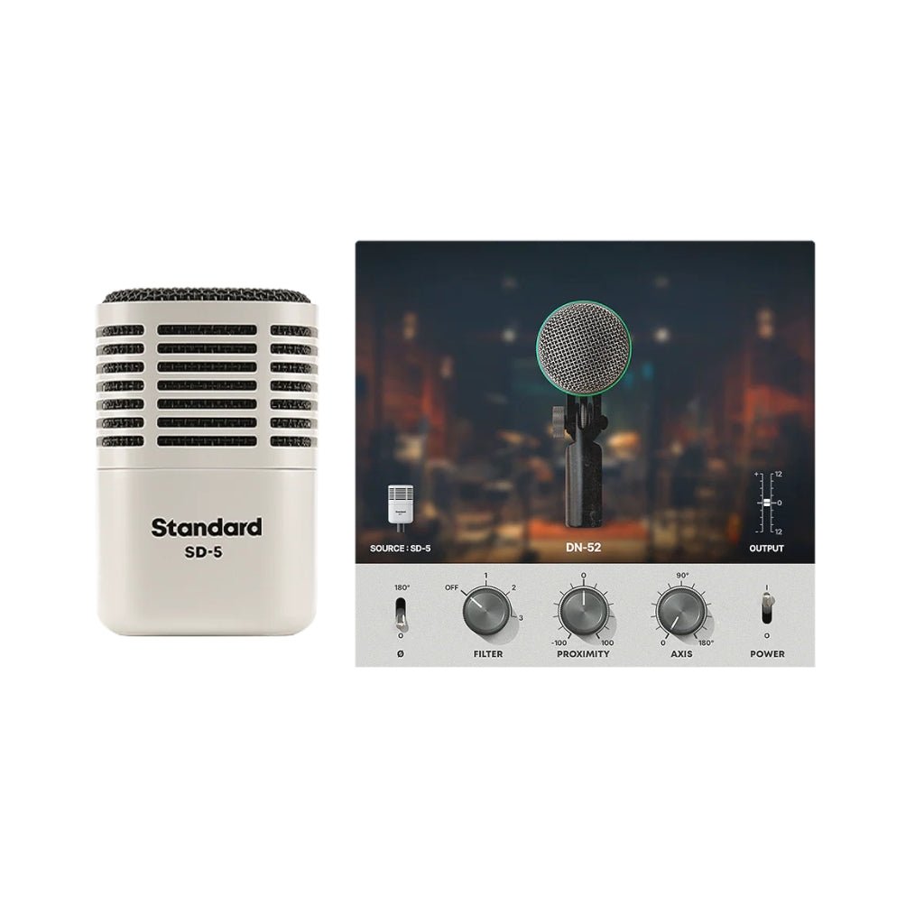 Universal Audio SD-5 Dynamic Microphone with Hemisphere Modeling Microphones Sky Music