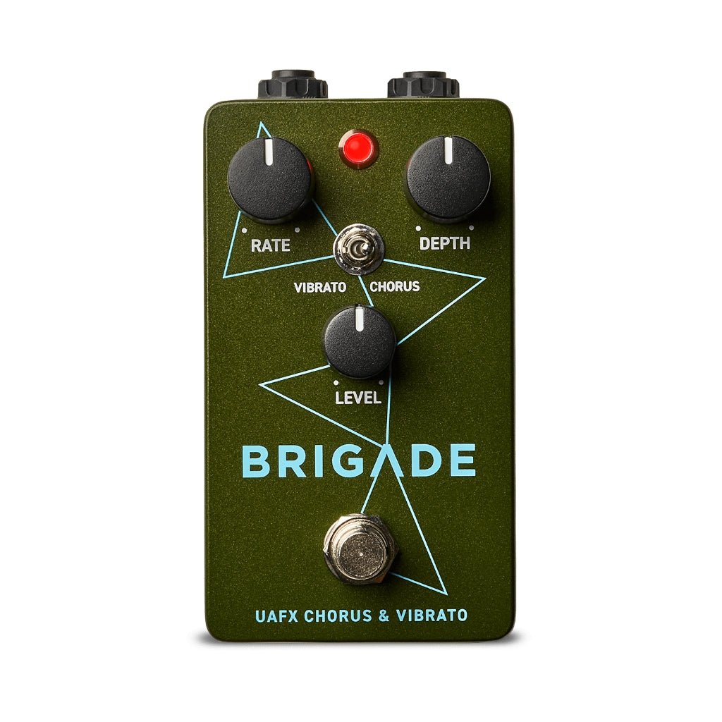 Universal Audio UAFX Brigade Chorus and Vibrato Effects Pedals Sky Music