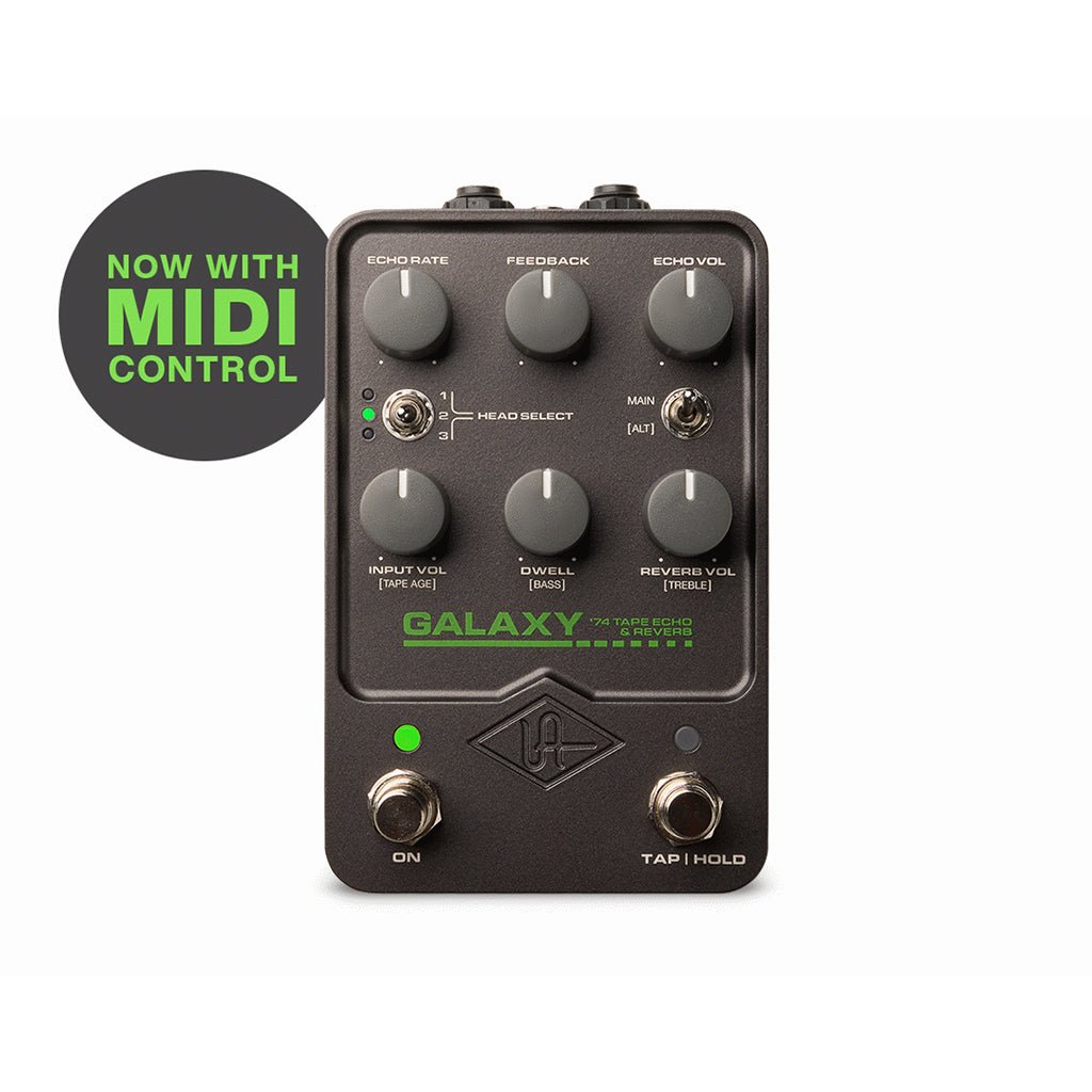 Universal Audio UAFX Galaxy Tape Echo and Reverb Pedal Effects Pedals Sky Music