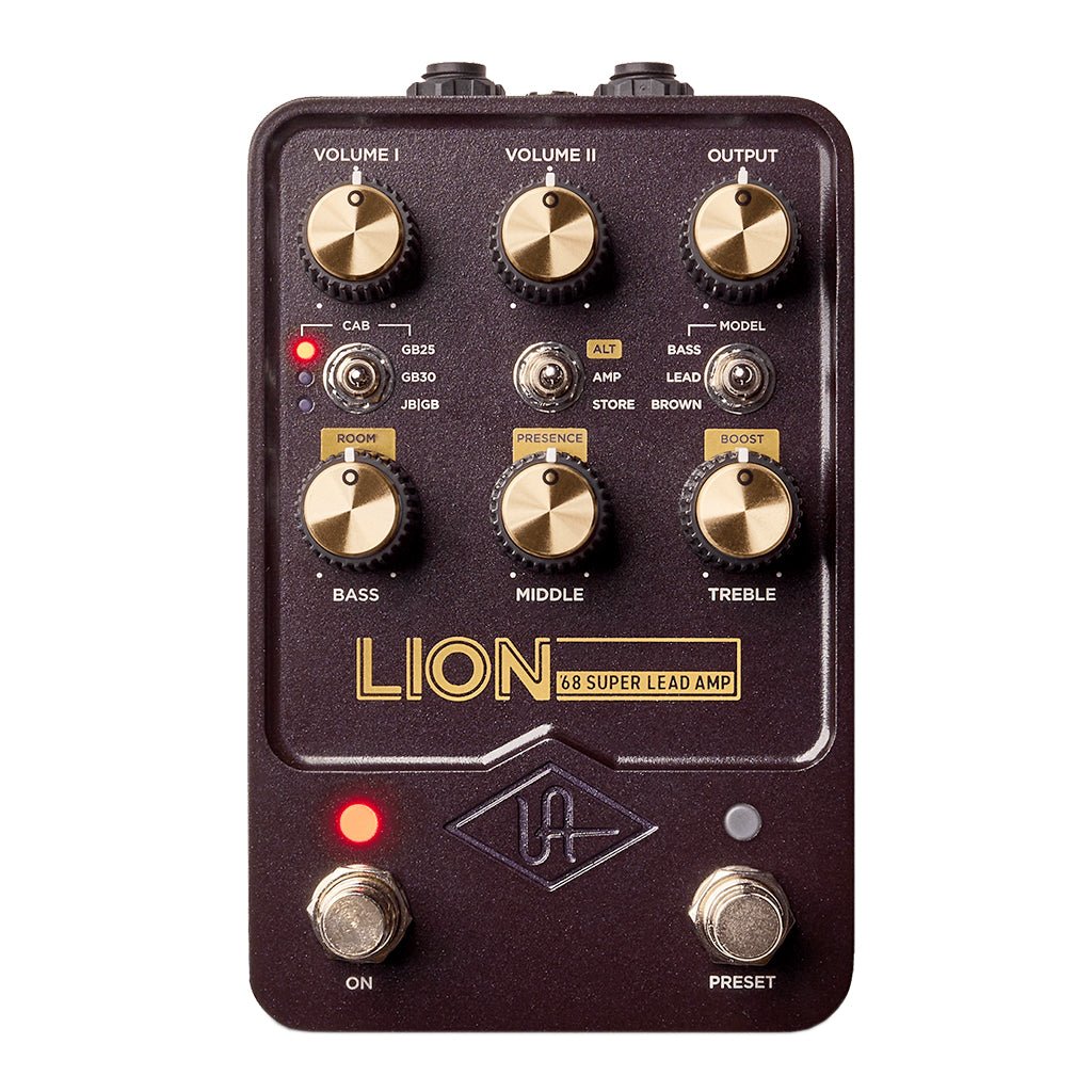 Universal Audio UAFX Lion 68 Super Lead Amp Effects Pedals Sky Music
