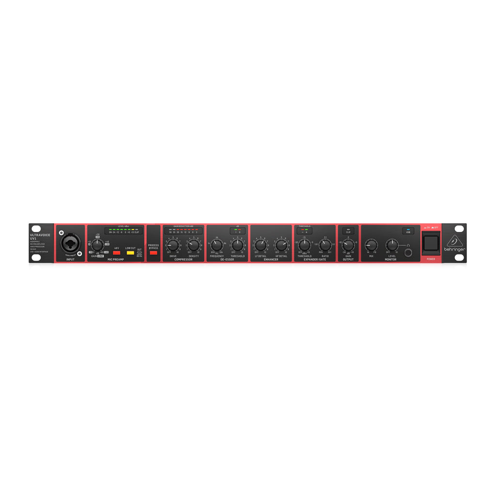 Behringer - UV1 - Mic Preamp Voice Processor Interface