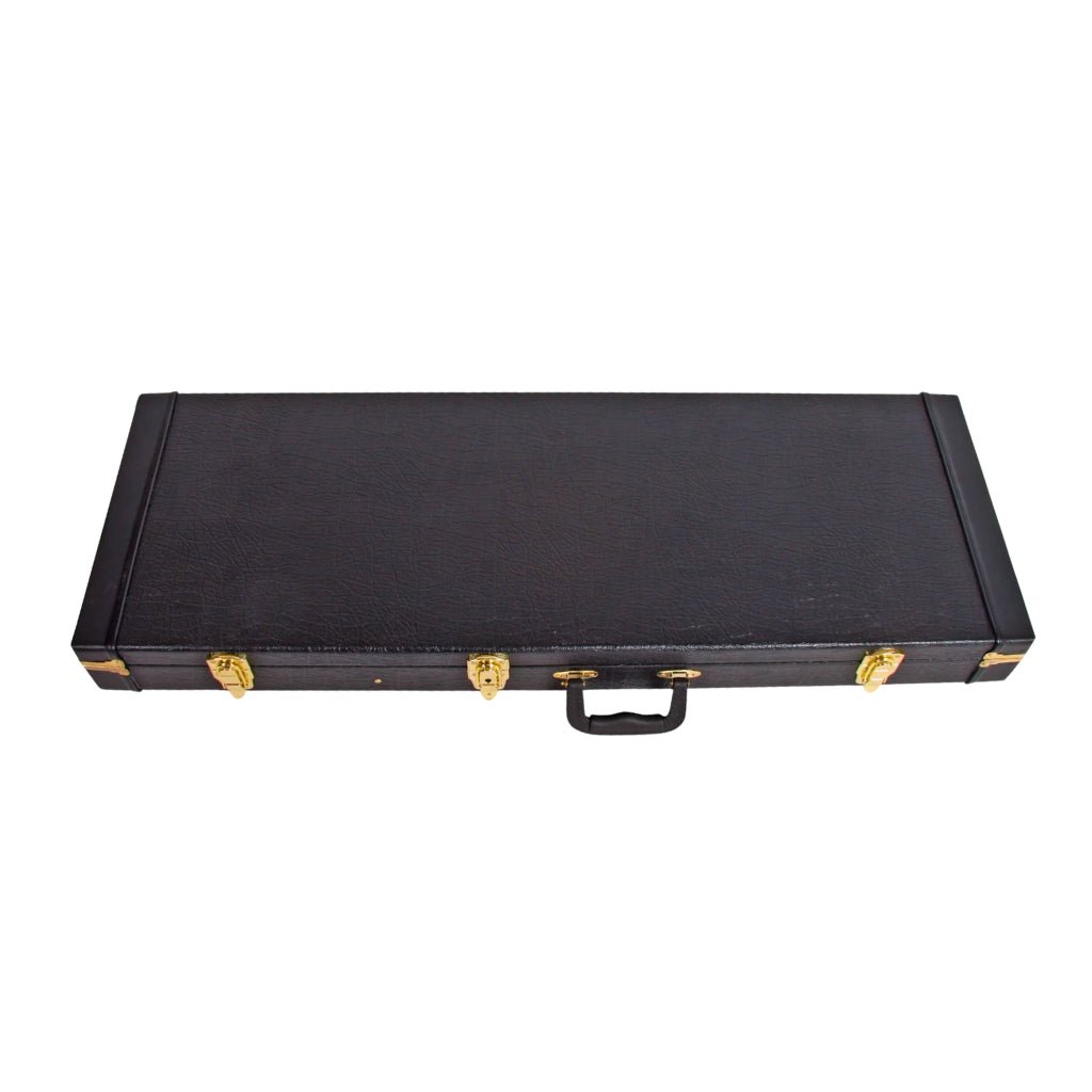 V-Case - Heavy Duty Rectangular Solidbody Electric Guitar Case - Black Electric Guitar Cases &amp; Gigbags Sky Music