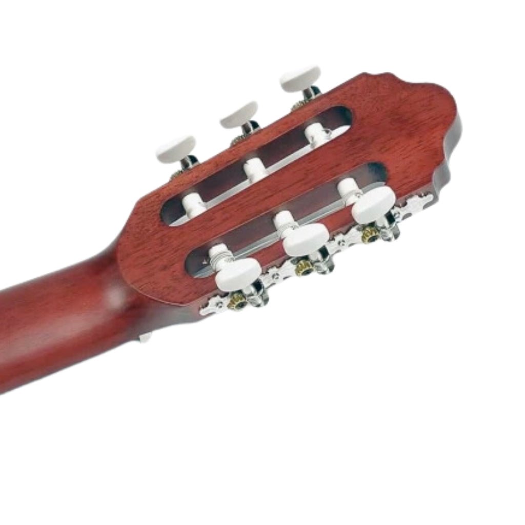 Valencia VC203 - 3/4 Classical Guitar - Satin Transparent Wine Red Classical Guitars Sky Music