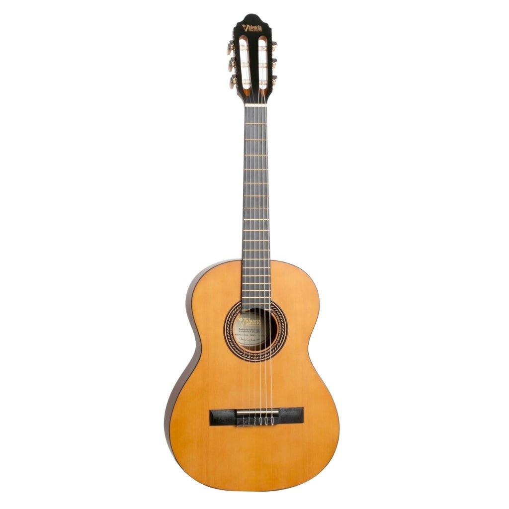 Valencia VC203HL 3/4 Hybrid Left Hand Classical Guitar Classical Guitars Sky Music