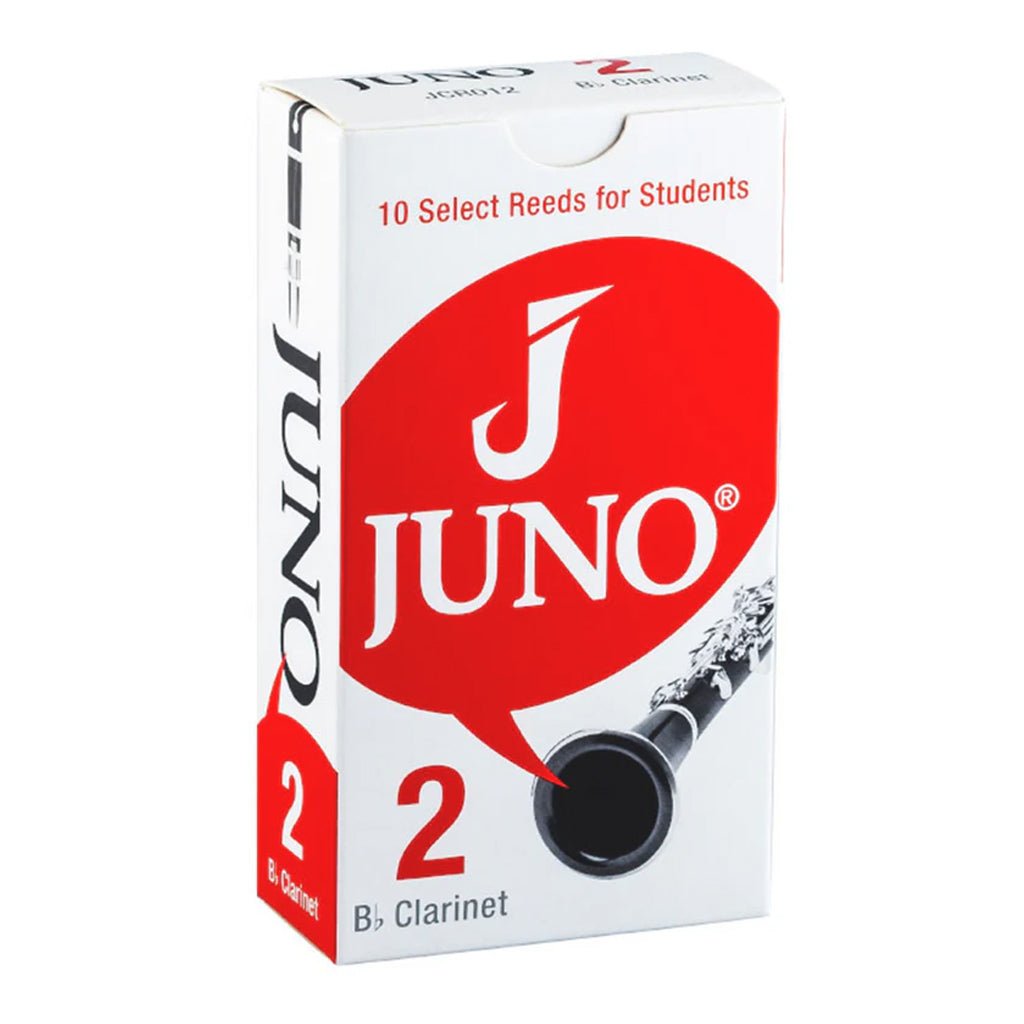 Vandoren Juno B-Flat Clarinet Reed Grade 2 - Box of 10 Brass &amp; Woodwind Accessories Sky Music