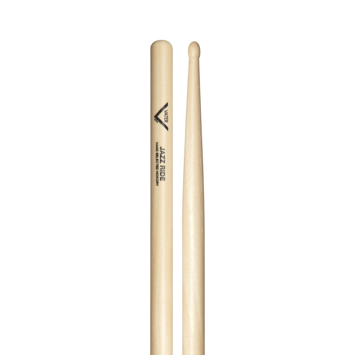 Vater Hickory Jazz Ride - Wood Tip Drum Sticks Sky Music