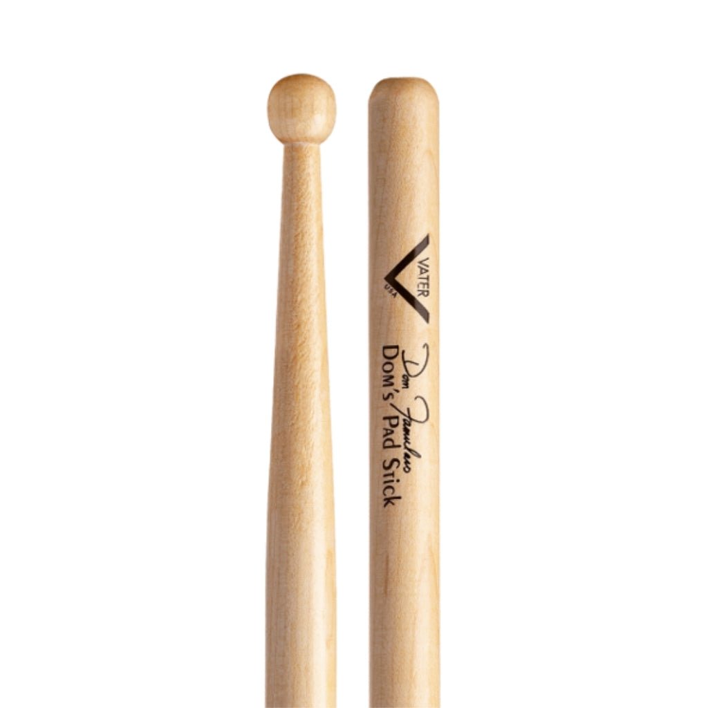 Vater VMDPS Dom's Pad Stick Drumstick Drum Sticks Sky Music