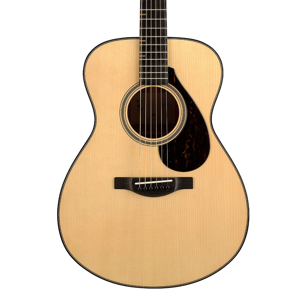 Yamaha FS9 Mahogany Concert Acoustic Guitar with Case Natural