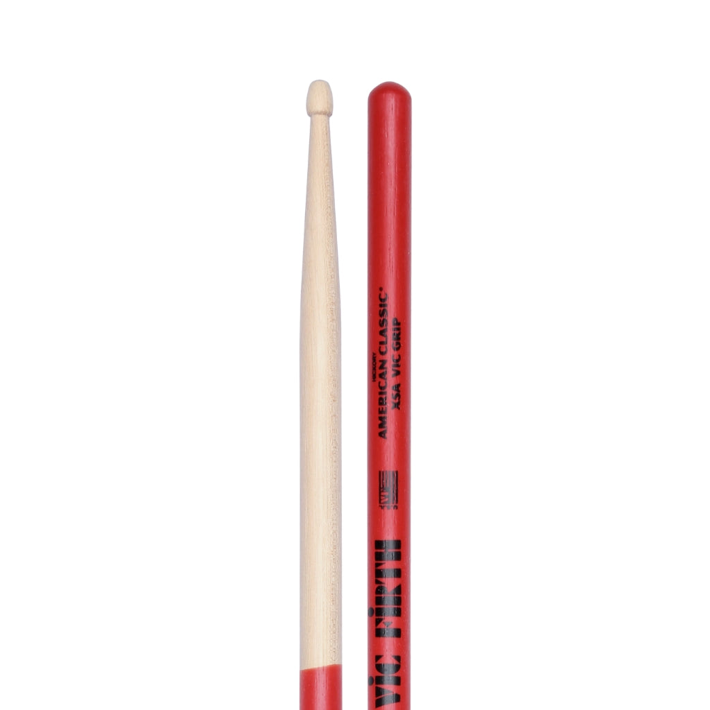 Vic Firth American Classic Wood Tip Extreme 5A with Vic Grip