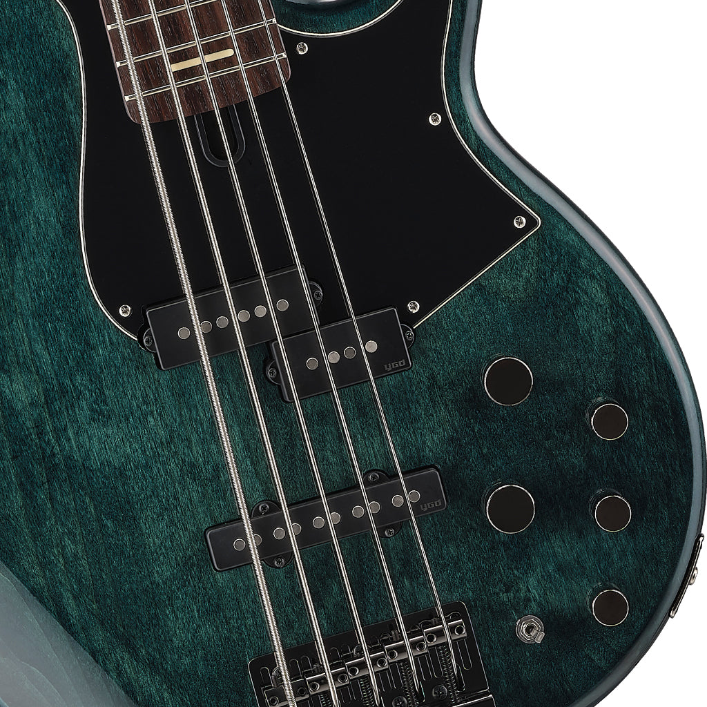 Yamaha BB735A 5 String Bass Guitar Indigo Blue