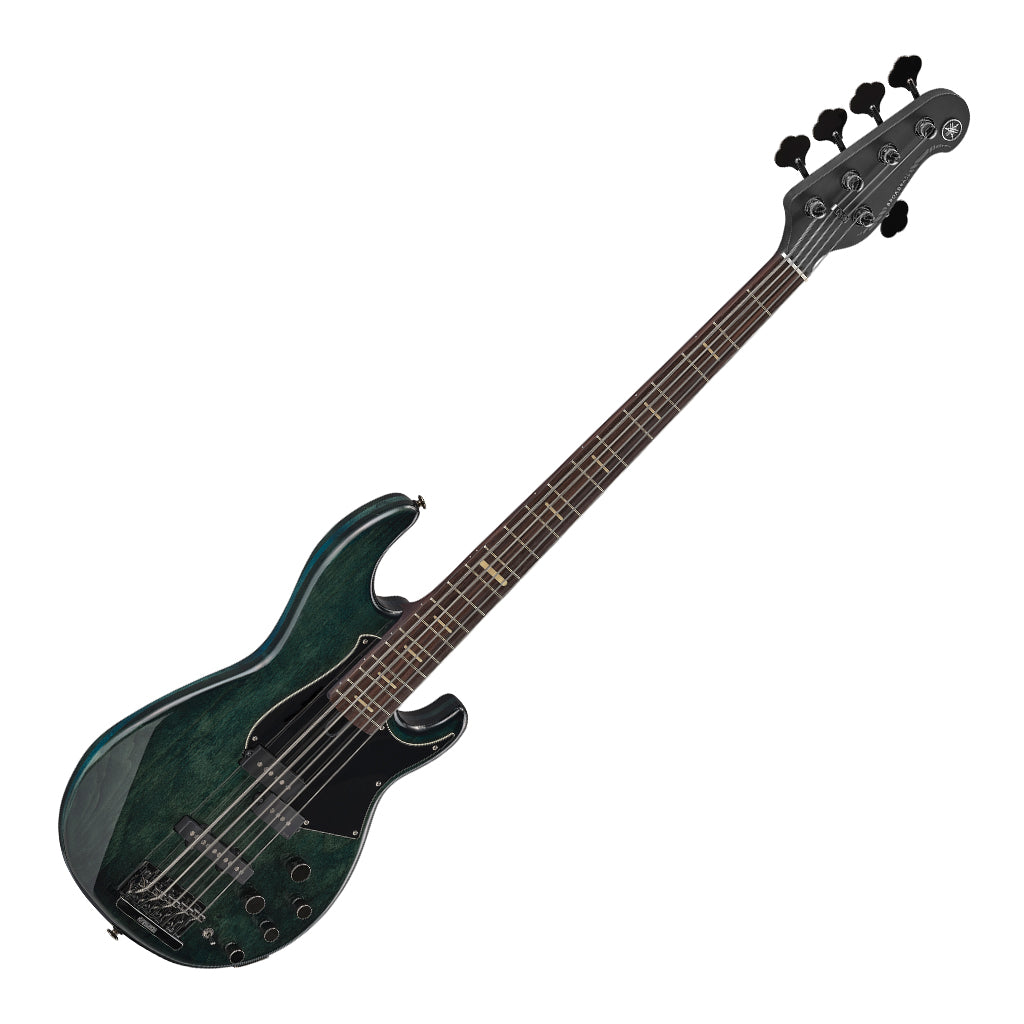 Yamaha BB735A 5 String Bass Guitar Indigo Blue