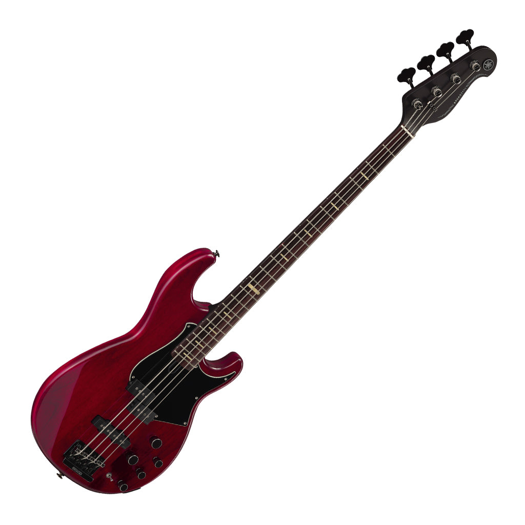 Yamaha BB734A 4 String Bass Guitar Fired Red