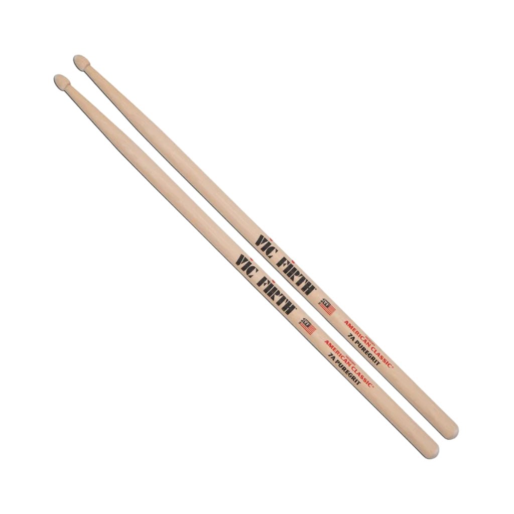 Vic Firth American Classic Pure Grit Wood Tip - 7A Drum Sticks Sky Music