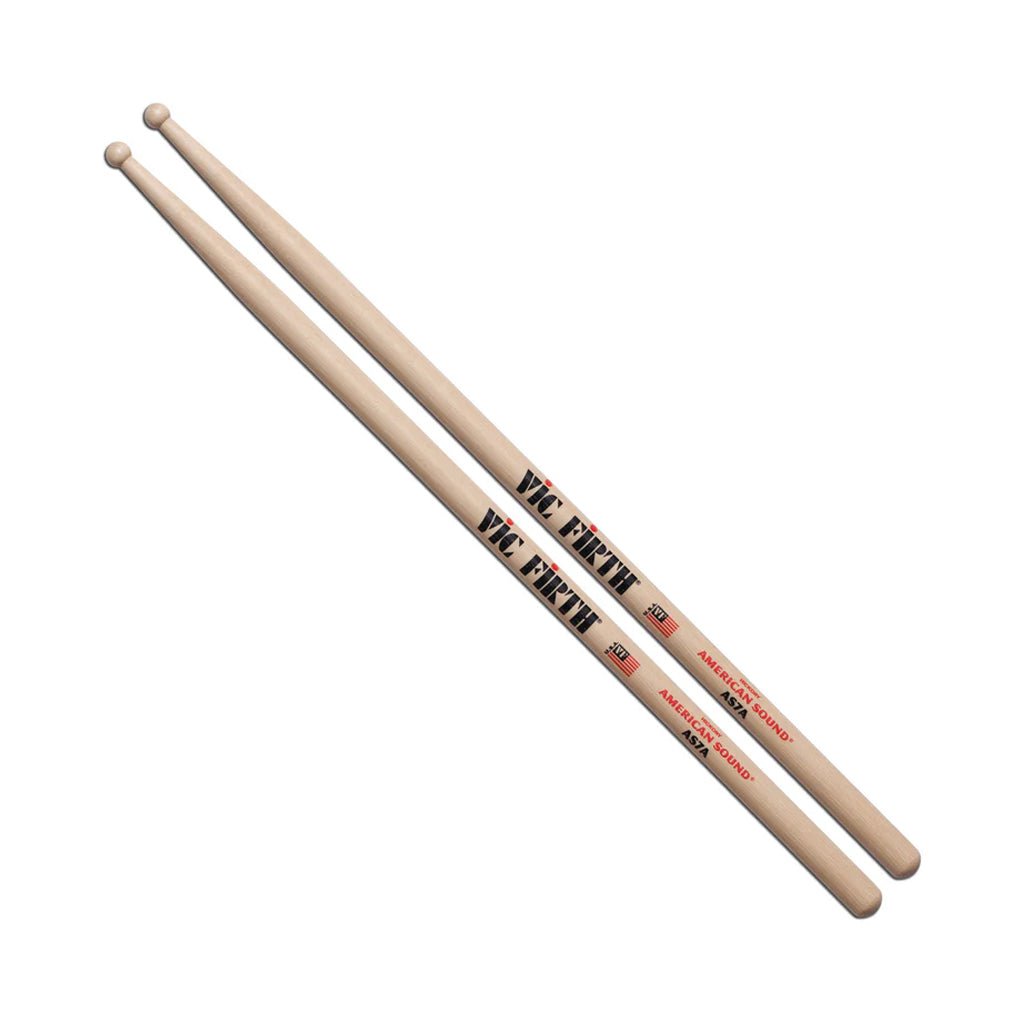 Vic Firth American Sound Wood Tip - 7A Drum Sticks Sky Music