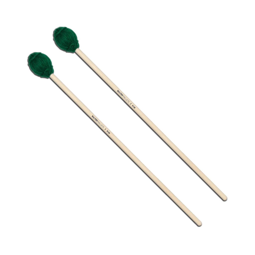 Vic Firth Balter B12 Birch Ensemble Series Mallets - Green Yarn/Medium Hard Mallets, Brushes &amp; Rods Sky Music