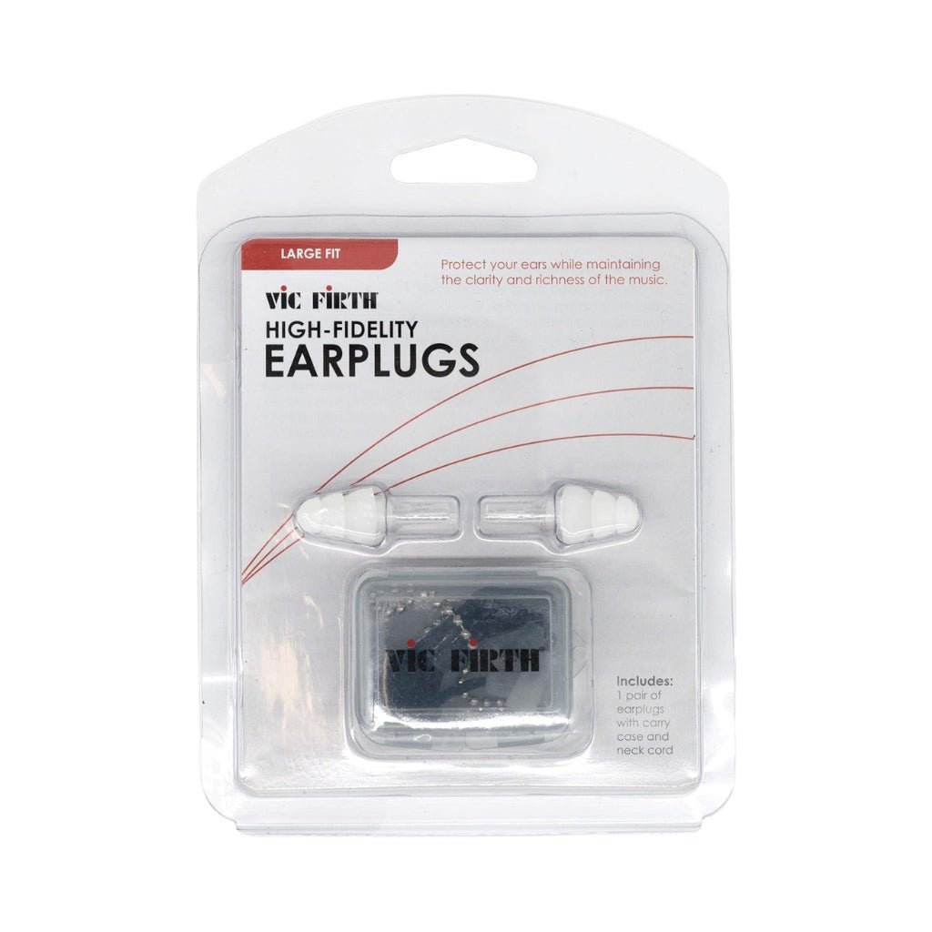 Vic Firth Hi-Fidelity Ear Plugs - Large Drum Accessories Sky Music
