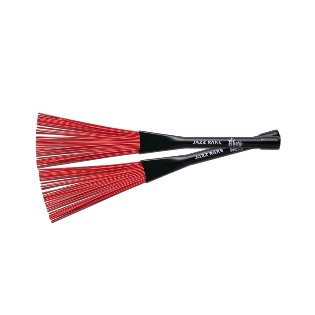 Vic Firth - Jazz Rake – Red Plastic Drum Sticks Sky Music