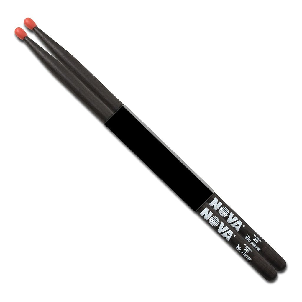 Vic Firth Nova 2BN Black Drum Sticks Drum Sticks Sky Music