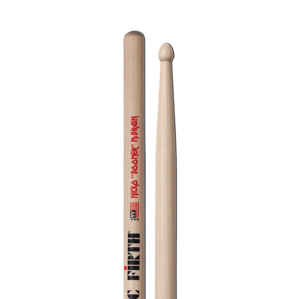 Vic Firth Signature Series Nicko McBrain Drum Sticks Sky Music