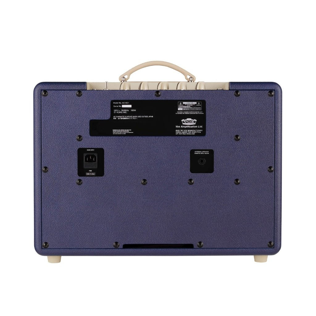 Vox AC10C1 Limited Edition 1 x 10-inch 10-watt Tube Combo Amp - Blue Cream Electric Guitar Amplifiers Sky Music