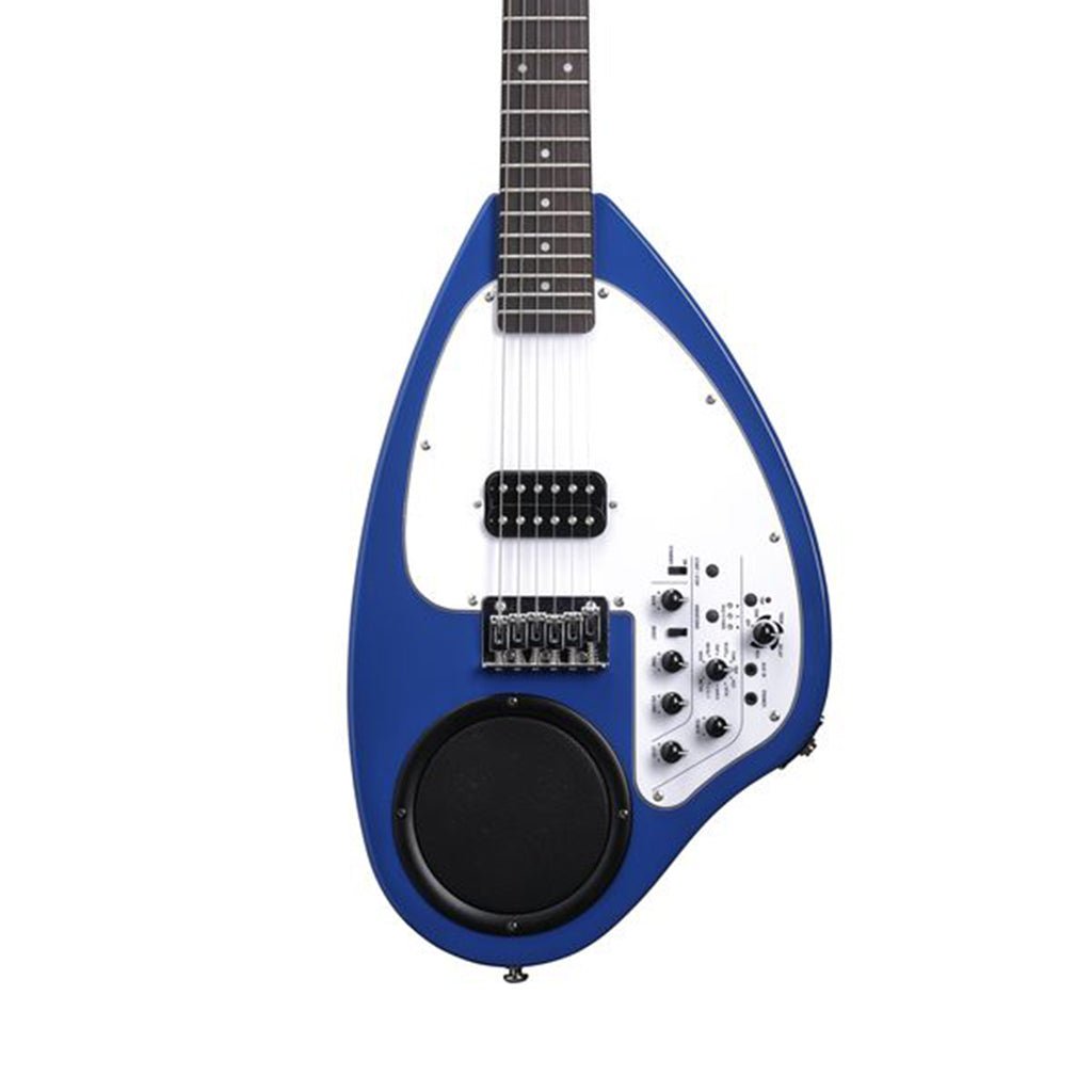Vox APC-1 Travel Guitar w/Built-In Speaker Effects &amp; Rhythm - Blue Electric Guitars Sky Music