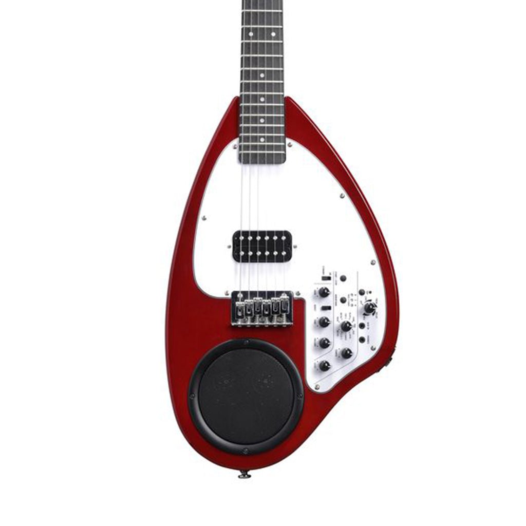 Vox APC-1 Travel Guitar w/Built-In Speaker Effects & Rhythm - Red Electric Guitars Sky Music