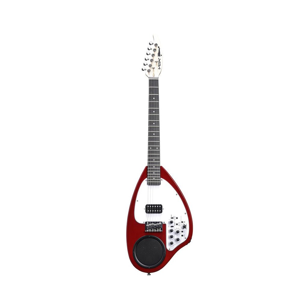 Vox APC-1 Travel Guitar w/Built-In Speaker Effects & Rhythm - Red Electric Guitars Sky Music