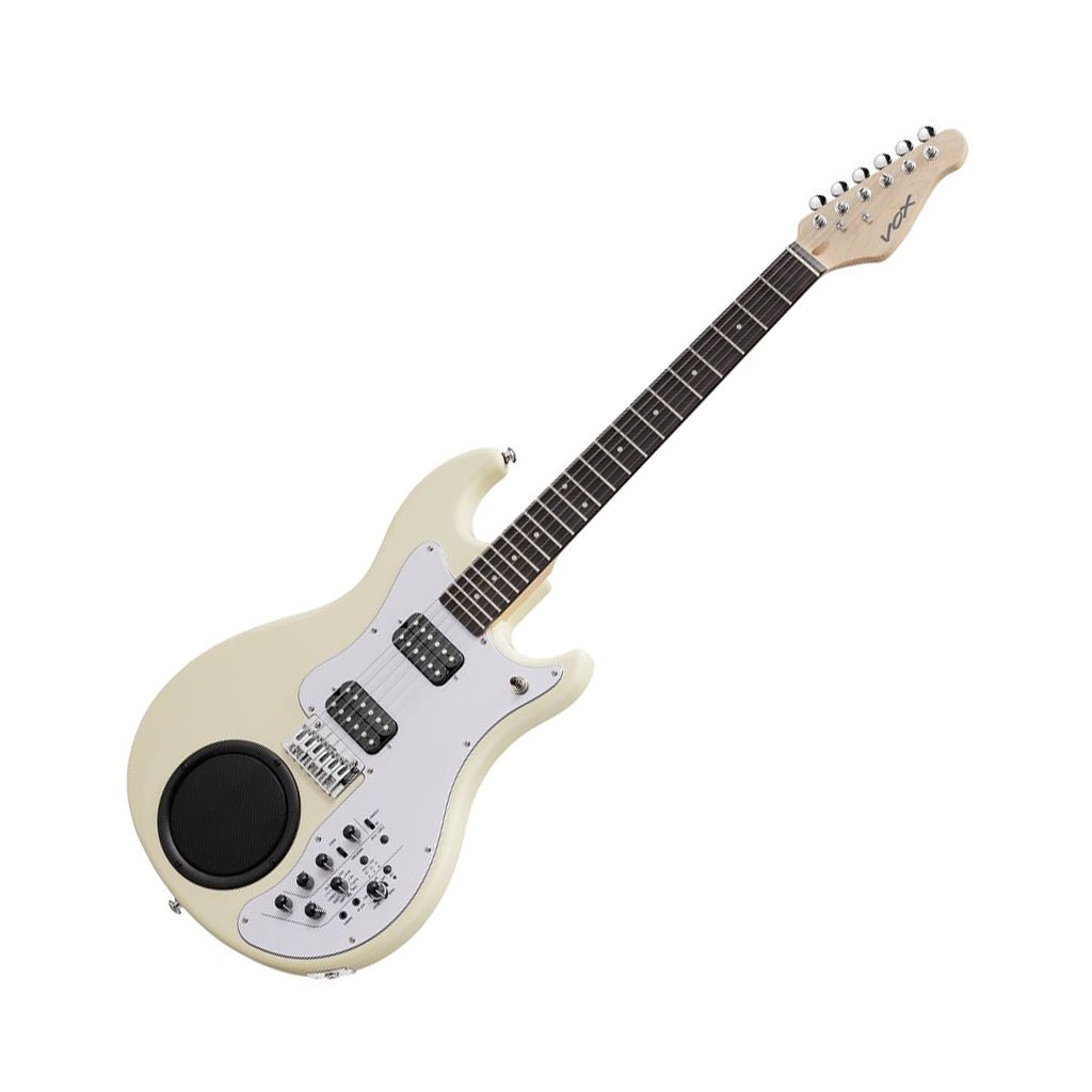 Vox APC-2 Travel Guitar w/Built-In Speaker Effects & Rhythm - White Electric Guitars Sky Music