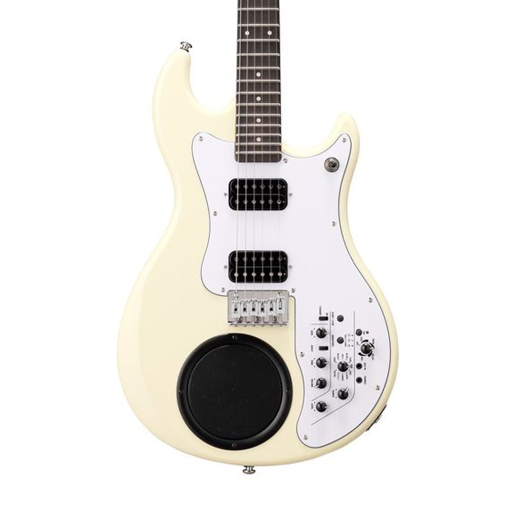 Vox APC-2 Travel Guitar w/Built-In Speaker Effects & Rhythm - White Electric Guitars Sky Music