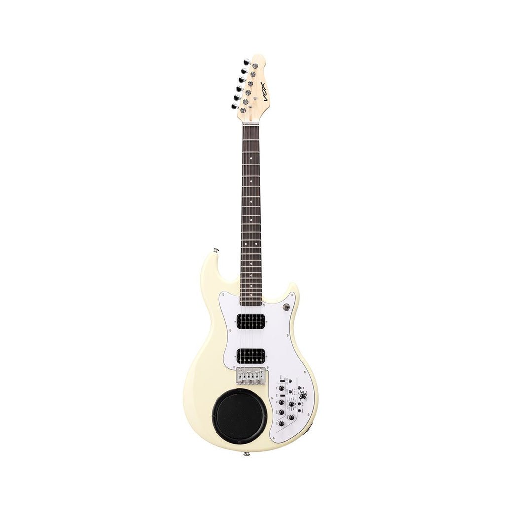 Vox APC-2 Travel Guitar w/Built-In Speaker Effects & Rhythm - White Electric Guitars Sky Music