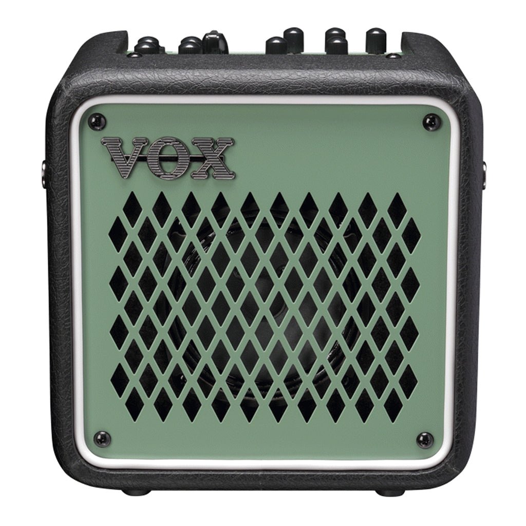 Vox Mini Go 3 Watt Portable Amplifier in Green Electric Guitar Amplifiers Sky Music