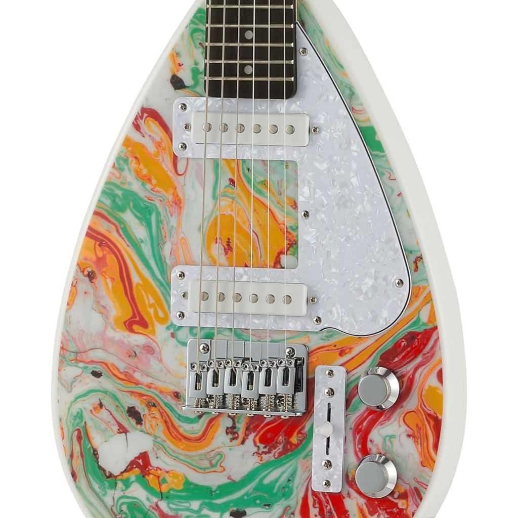 Vox - MK3-MINI-MB Teardrop Guitar - Marble