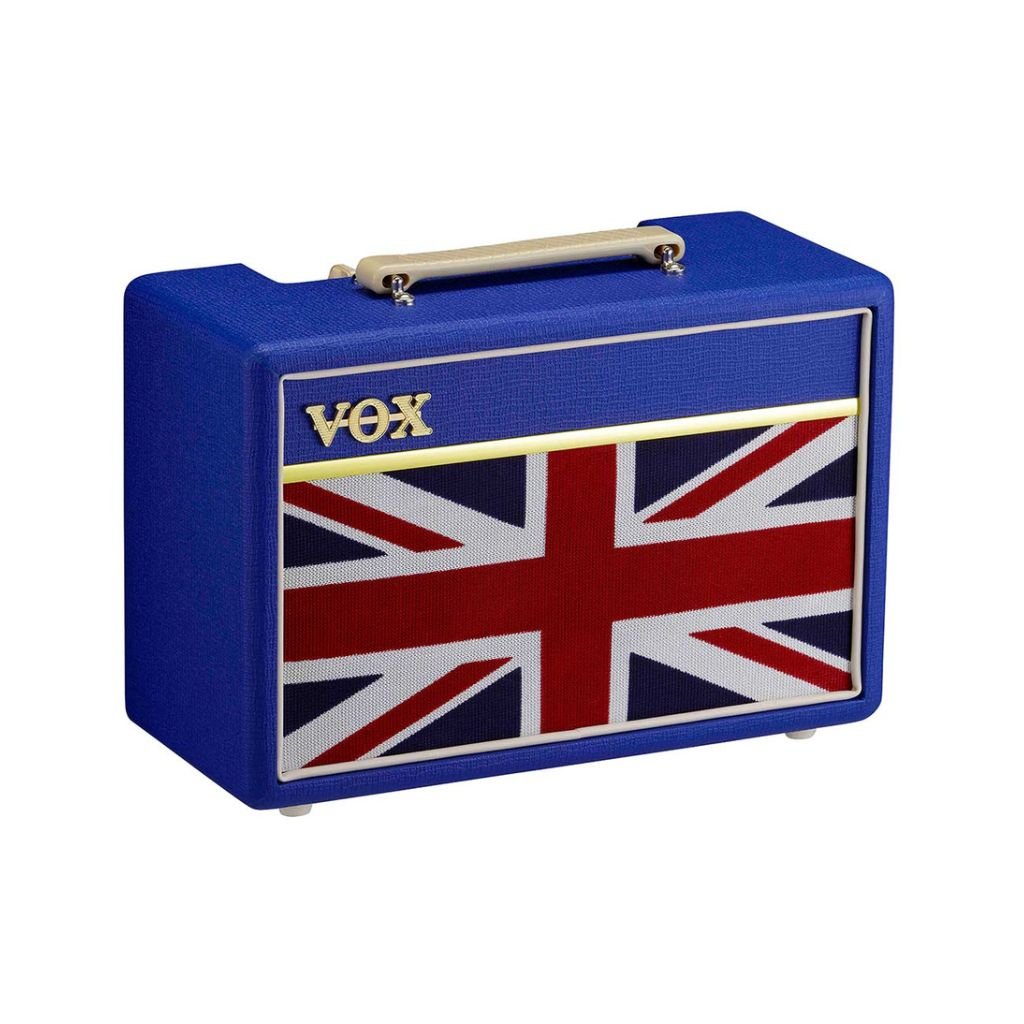 Vox Pathfinder 10 Ltd Union Jack Royal Blue Electric Guitar Amplifiers Sky Music
