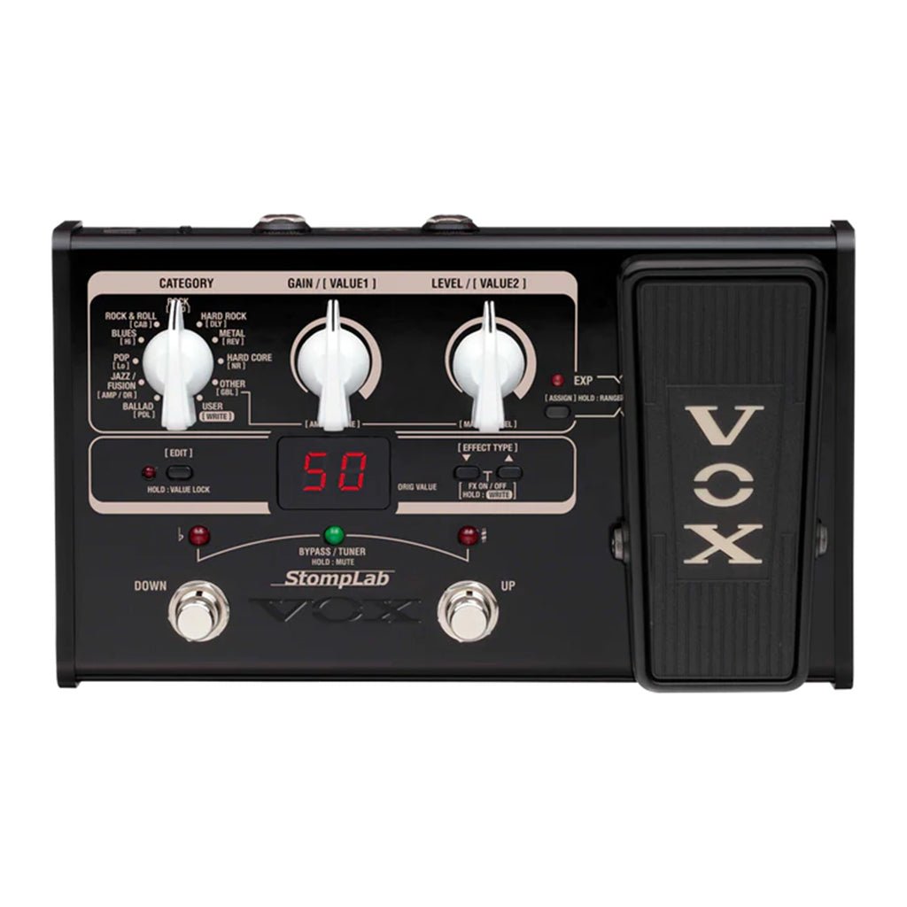 Vox SL2G Stomplab 2 Guitar with Expression Pedal Effects Pedals Sky Music