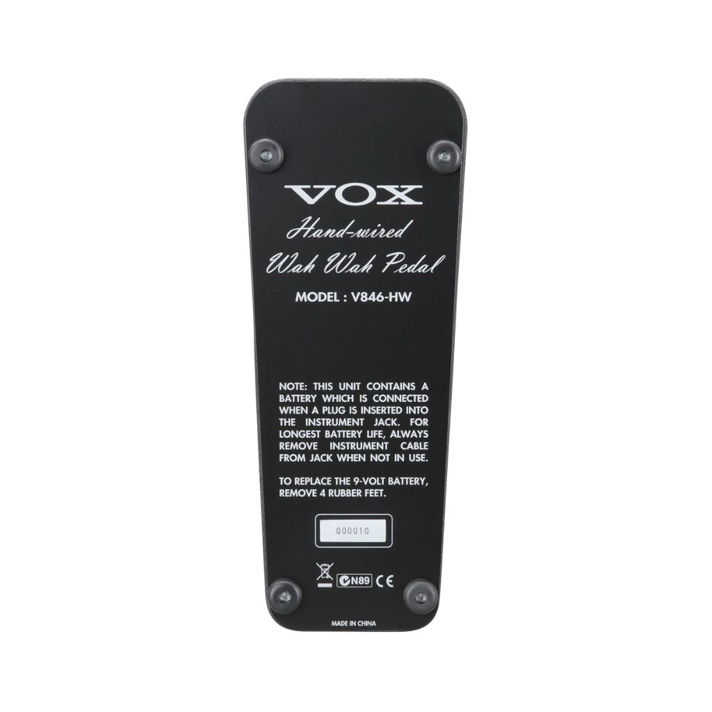 Vox V846 1 Wah Pedal Effects Pedals Sky Music