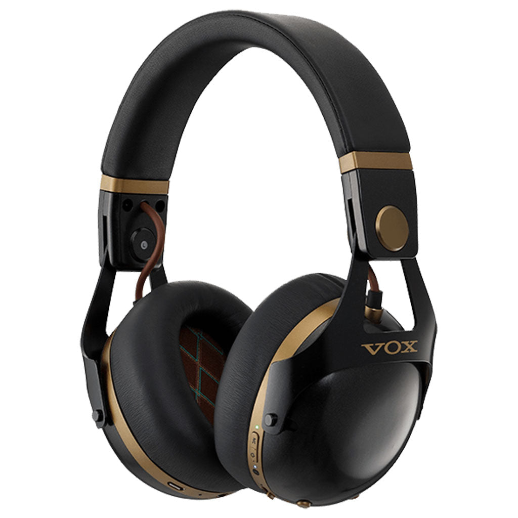 Vox VH-Q1WH Bluetooth Headphones - Black Headphones Sky Music