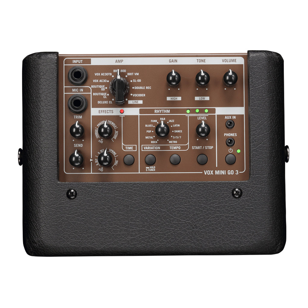 Vox Mini Go 3 Watt Portable Amplifier in Brown