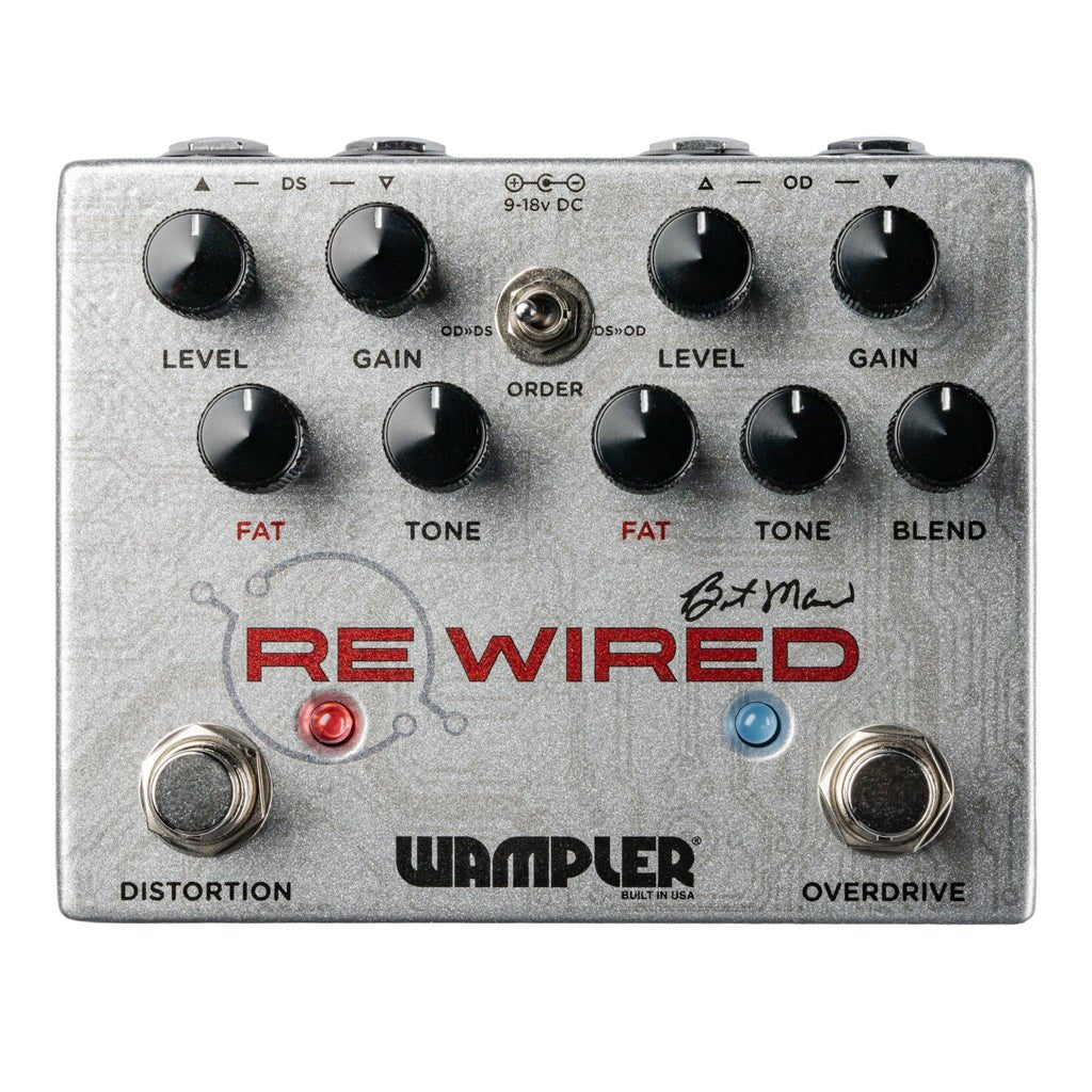 Wampler ReWired Brent Mason Signature Drive Pedal Effects Pedals Sky Music