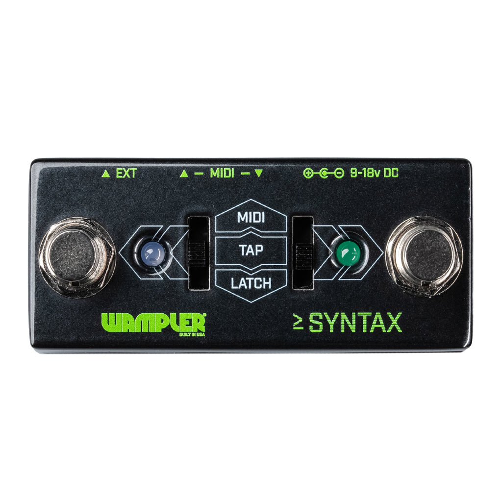Wampler Syntax Expanded Rig Control Pedal Effects Pedals Sky Music