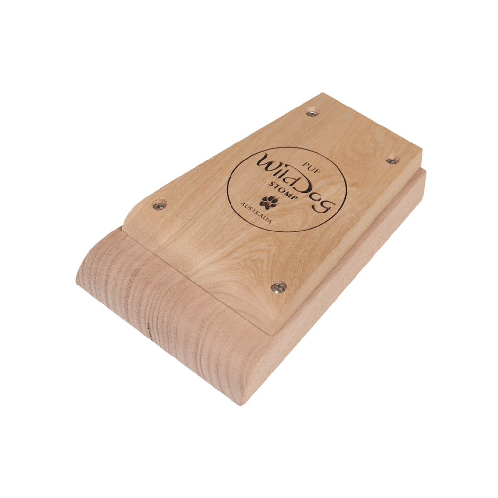 Wild Dog - PUP Compact Stomp Box - Tasmanian Oak & QLD Jacaranda