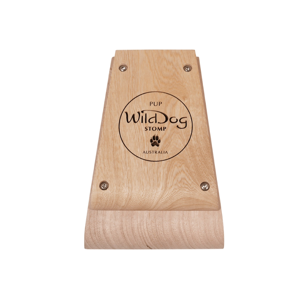 Wild Dog - PUP Compact Stomp Box - Tasmanian Oak & QLD Jacaranda