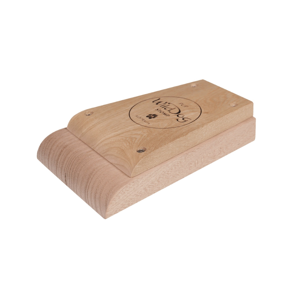 Wild Dog - PUP Compact Stomp Box - Tasmanian Oak & QLD Jacaranda