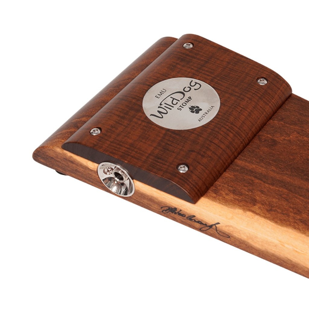 Wild Dog WD-EMU Pro Series Emu Stomp Box Percussion Sky Music