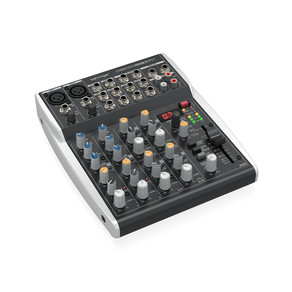 Behringer - Xenyx 1002SFX - 10ch Mixer W/USB & FX